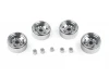 RC4WD Stamped Steel 1.7 Beadlock SR5 Wheels (Chrome) RC4WD