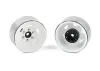 RC4WD Stamped Steel 1.7 Beadlock SR5 Wheels (White/Black) RC4WD