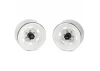 RC4WD Stamped Steel 1.7 Beadlock SR5 Wheels (White/Black) RC4WD