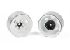 RC4WD Stamped Steel 1.7 Beadlock SR5 Wheels (White/Black) RC4WD