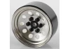 RC4WD Pro10 1.9 Steel Stamped Beadlock Wheel (Silver)