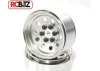 RC4WD Pro10 1.9 Steel Stamped Beadlock Wheel (Silver)