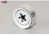 RC4WD 1.55 Landies Vintage Stamped Steel Beadlock Wheels (White)