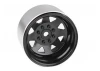 RC4WD 8Lug Deep Dish Wagon 1.9 Steel Stamped Beadlock Wheels Black (4)