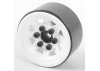 RC4WD Stamped Steel 1.0 Stock Beadlock Wheels (White) (4)