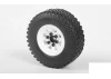 RC4WD Stamped Steel 1.0 Stock Beadlock Wheels (White) (4)