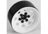 RC4WD 6 Lug Wagon 1.9 Steel Stamped Beadlock Wheels (White)