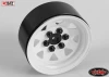 RC4WD 6 Lug Wagon 1.9 Steel Stamped Beadlock Wheels (White)