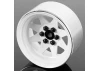 RC4WD 6 Lug Wagon 2.2 Steel Stamped Beadlock Wheels (White)