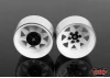 RC4WD 6 Lug Wagon 2.2 Steel Stamped Beadlock Wheels (White)