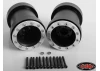 RC4WD Universal Monster Truck Beadlock Wheels V2 For Tamiya Clod Buster (Black Delrin)
