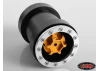 RC4WD Universal Monster Truck Beadlock Wheels V2 For Tamiya Clod Buster (Black Delrin)