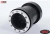 RC4WD Universal Monster Truck Beadlock Wheels V2 For Tamiya Clod Buster (Black Delrin)