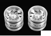 RC4WD Force Directional Semi Rear Wheels w/Spiked Caps