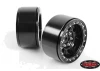 RC4WD Raceline Monster 1.9 Beadlock Wheels (All Black)