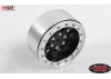 RC4WD Raceline Monster 2.2 Beadlock Wheels (Black/Silver)