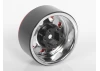 RC4WD TRO 1.7 Stamped Steel Beadlock Wheels (Red/Chrome)
