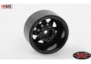 RC4WD Stamped Steel 1.0 Stock Beadlock Wheels (Black) (4)