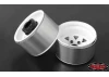 RC4WD 5 Lug Deep Dish Wagon 1.9 Steel Stamped Beadlock Wheels (White)