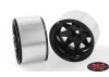 RC4WD 5 Lug Deep Dish Wagon 1.9 Steel Stamped Beadlock Wheels (Black) (4)