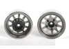 OEM Stamped Steel 1.55 Beadlock Wheels (Plain)