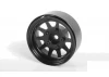 OEM Stamped Steel 1.55 Beadlock Wheels (Black)