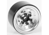RC4WD Stamped Steel 1.0 Stock Beadlock Wheels (Chrome) (4)