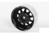 RC4WD Stamped Steel 1.7 Beadlock Wagon Wheels (Black) RC4WD