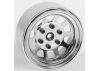 Stamped Steel 1.7 Beadlock Wagon Wheels (Chrome) RC4WD