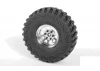Stamped Steel 1.7 Beadlock Wagon Wheels (Chrome) RC4WD