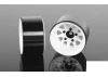 Deep Dish Wagon 1.55 Stamped Steel Beadlock Wheels (White) RC4WD