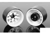 Deep Dish Wagon 1.55 Stamped Steel Beadlock Wheels (White) RC4WD