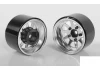 Deep Dish Wagon 1.55 Stamped Steel Beadlock Wheels (Chrome) RC4WD