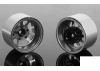 Deep Dish Wagon 1.55 Stamped Steel Beadlock Wheels (Clear) RC4WD