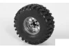 Deep Dish Wagon 1.55 Stamped Steel Beadlock Wheels (Clear) RC4WD