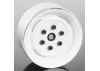 RC4WD Vintage Yota 6 Lug Stamped Steel 1.55 Beadlock Wheels (White) RC4WD