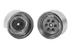 RC4WD Vintage Yota 6 Lug Stamped Steel 1.55 Beadlock Wheels (Clear) RC4WD