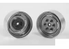 RC4WD Vintage Yota 6 Lug Stamped Steel 1.55 Beadlock Wheels (Clear) RC4WD