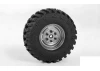 RC4WD Vintage Yota 6 Lug Stamped Steel 1.55 Beadlock Wheels (Clear) RC4WD