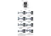 RC4WD Black Rhino Armory Internal Beadlock Deep Dish 1.9 Wheels RC4WD
