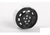 RC4WD Stamped Steel 1.7 10-Oval Hole Wheels (Black) RC4WD