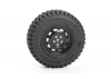 RC4WD Stamped Steel 1.7 10-Oval Hole Wheels (Black) RC4WD