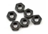 Associated M3 Nuts - Black (6)