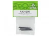 Axial M3x45mm Hex Socket Flat Head (Black) (6pcs)