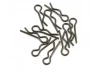 Axial 6mm Body clip (Black) (10)