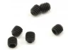Axial M4x4mm Set Screw (Black) (6pcs.)