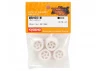 Kyosho Mini-Z Buggy Wheel Set (Optima) (4) - White