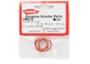Kyosho Silicone O-Ring (P18/Orange) (3)