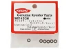 Kyosho 2mm Anodized Washer (6) - Gun Metal