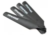 Traxxas Rotor blade set upper lower (black) (4)
